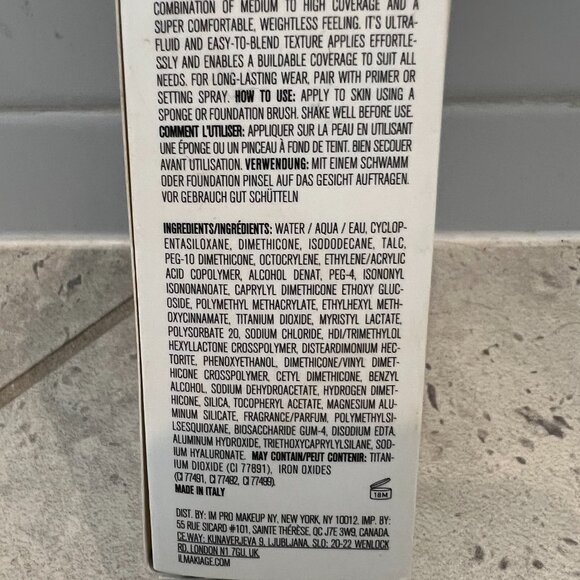 New in Box: IL Makiage WOKE UP LIKE THIS Flawless Base Foundation Shad #30 - Picture 7 of 9